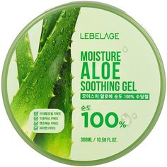 Гель для тела Lebelage увлажняющий успокаивающий с экстрактом алоэ Moisture Aloe Soothing Gel, 300 мл