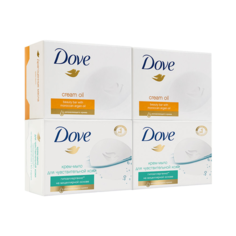 Набор мыла Dove Нежная коллекция, 100 г, 4 шт.