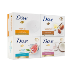 Набор мыла Dove Коллекция Ароматов, 100 г, 4 шт.