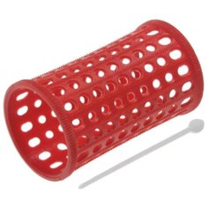 Классические бигуди Sibel Plastic Long 4600832 (40 мм) 10 шт. красный
