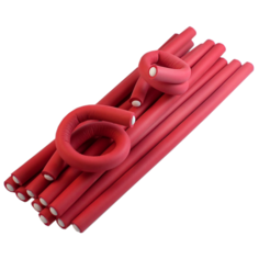 Бигуди-бумеранги Sibel Superflex Long 4222049 (13 мм) 12 шт. красный
