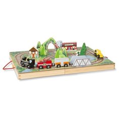 Melissa & Doug Игровой набор Транспортный набор в чемоданчик, 30140