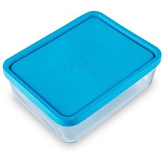 Контейнер стеклянный Bormioli Rocco FRIGOVERRE, прямоугольный 26х21 см, объем 3л