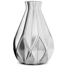Ваза "Хиос" MERSADA (серебристый) 20 см