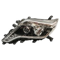 ФАРА ЛЕВАЯ С ДИОДНЫМИ ЛАМПАМИ ПОД КОРРЕКТОР TOYOTA LAND CRUISER PRADO 150 13-17 Casp