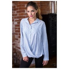 Mia&Mia Туника Cindy рубашечного кроя, голубой, XL-XXL