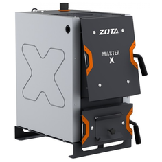 Твердотопливный котел ZOTA Master X-12П, 12 кВт, одноконтурный