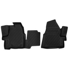 Element Коврики 3D в салон FORD Tourneo Custom (1+2 seats), 2013-> , 2 шт. (полиуретан)