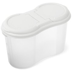 Контейнер для сыпучих продуктов Martika №2, 0,75л белый