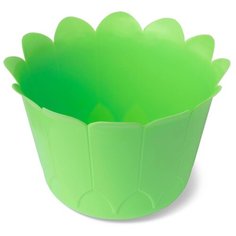 Кашпо Martika "Ромашка" д 11 см салатовый