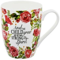 Кружка Liling Quanhu Цветочный букет №4 355 мл