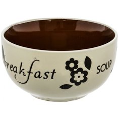 Салатник HomeStar Breakfast кремовый 14 см