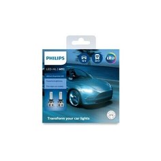 Лампа автомобильная H11 LED 6500K Ultinon Essential LED HL (к.уп.2 шт.) (Philips)