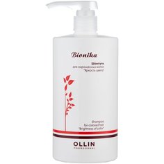 OLLIN Professional шампунь Bionika Яркость цвета для окрашенных волос, 750 мл