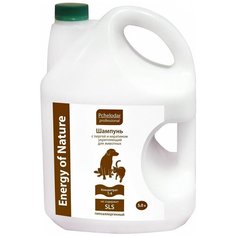 Шампунь Пчелодар Professional Energy of Natural укрепляющий с пергой и кератином для для животных 5л
