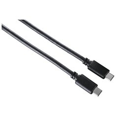 Кабель HAMA USB Type-C - USB Type-C (00135719) 0.75 м, черный