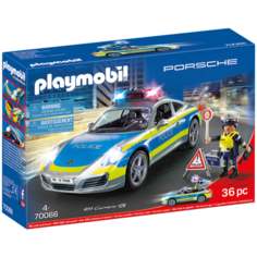 Конструктор Playmobil City Life 70066 Porsche 911 Carrera 4S Полиция