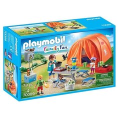 Конструктор Playmobil Family Fun 70089 Семья в походе