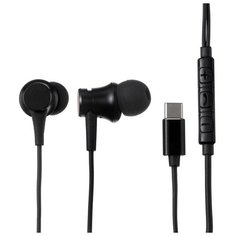 Наушники Deppa 44185 Stereo Alum Type-C, black