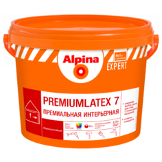 Краска Alpina Expert Premiumlatex 7 полуматовая белый 2.5 л