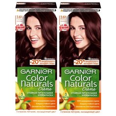GARNIER Color Naturals стойкая питательная крем-краска для волос, 2 шт., 3.61 сочная ежевика
