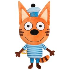 Плюшевая игрушка - подушка "Коржик" Три кота, 45 см. Мякиши