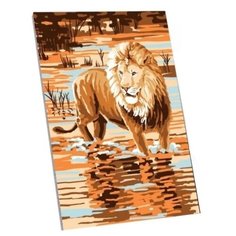 Школа талантов Картина по номерам "Царь зверей" 20х30 см (4883338)