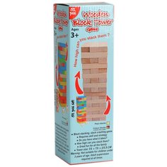 Развивающая настольная игра "Дженга" 7,5х7,5х25,5 см 6480763 Сима ленд