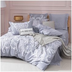 Комплект постельного белья СИТРЕЙД L396, размер Евро, сатин делюкс (100% египетский хлопок), наволочки 50х70 и 70x70 по 2 шт.