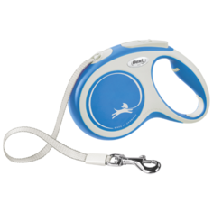 Поводок-рулетка Flexi New Comfort tape M 5m 25kg blue