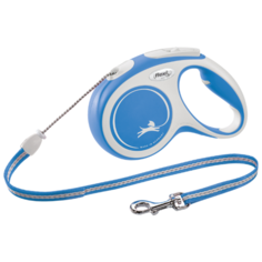 Поводок-рулетка Flexi New Comfort cord M 5m 20kg blue