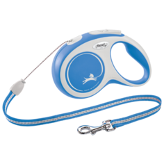 Поводок-рулетка Flexi New Comfort cord S 8m 12kg blue