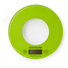 Весы кухонные GoodHelper VK3-500, зеленый