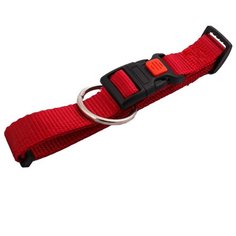 Ошейник Lilli Pet д/собак, М, 1,5x30-45см; красный