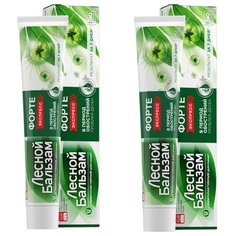 Лесной бальзам Зубная паста Форте Экспресс 75мл (2 шт в наборе)