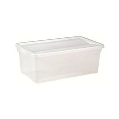 Restola Контейнер для продуктов Кристалл 5 л, 19x33 см, прозрачный