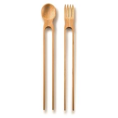 Вилка и ложка в виде палочек Yummy Donkey products, DO200730