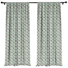 Фотошторы "Аваро", 145*260 см, 2 шт. Сирень