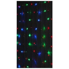 ENIZ-01M ЭРА Гирлянда LED Дождь/Занавес 1,8 м*1,5 м мультиколор 8 режимов, 220V, IP20 ERA