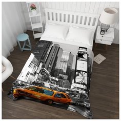 Покрывало стеганое "Будний день", Евро Сирень