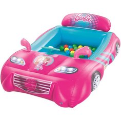 BESTWAY Игровой центр Машина с 25 шариками Barbie 135 х 99 х 43 см [93207]