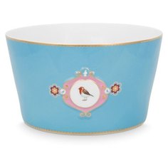 Пиала Pip Studio Love Birds Medallion Blue, д. 20 см, 51.003.165