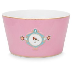 Пиала Pip Studio Love Birds Medallion Pink, д. 20 см, 51.003.163