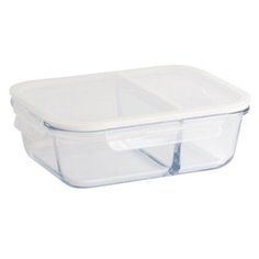 Контейнер для хранения продуктов с 2-мя вакуумными отделениями Pebbly Zero Waste, 1,45 л, PKV-033