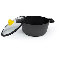 "Кастрюля из алюминия Zanussi Calabria, с антипригарным покрытием, с крышкой, 28х13 см, 6,8 л"