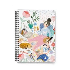 Тетрадь на гребне, А5, Bruno Viscont "RELAX AS RUSSIANS" 60л, клетка