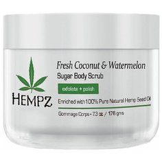 Hempz Скраб для тела Fresh coconut & watermelon, 176 г