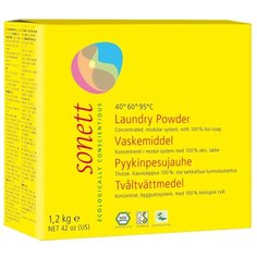 Стиральный порошок Sonett Washing powder, картонная пачка, 1.2 кг