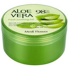 Гель для тела Medi Flower Смягчающий с алоэ 98%, 300 мл