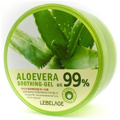 Гель для тела Lebelage Aloe Vera 99% Soothing Gel универсальный с экстрактом алоэ, 300 мл